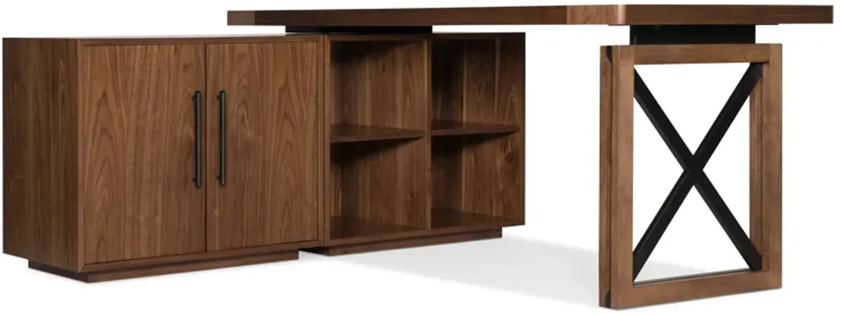 Elon Bunching Short Bookcase