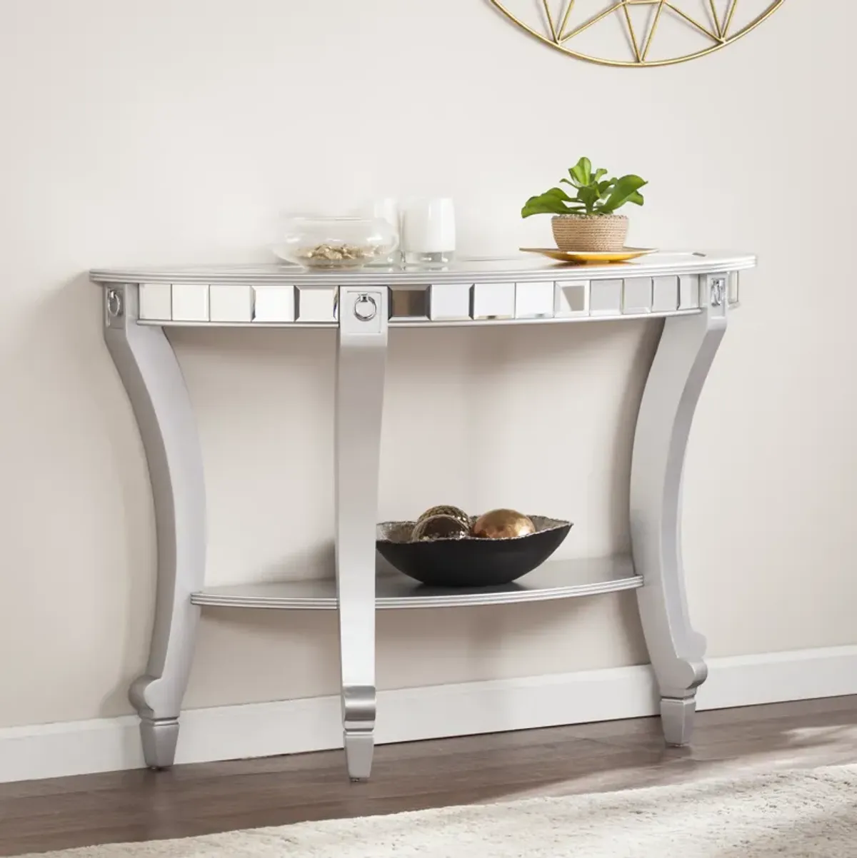 Madison  Mirrored Console