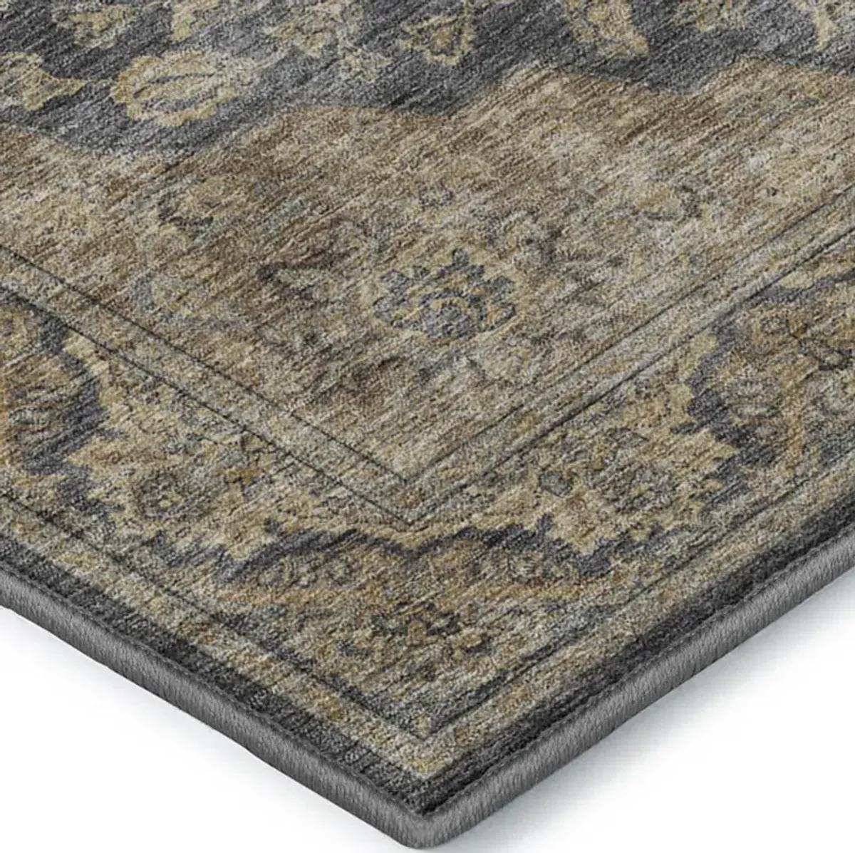 Hatay HY3 Charcoal 3' x 5' Rug