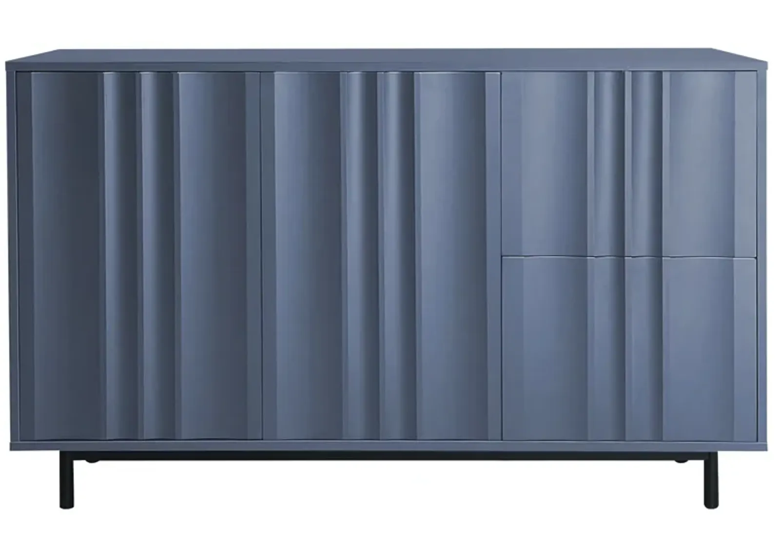 Merax Wave Pattern Storage Cabinet MDF