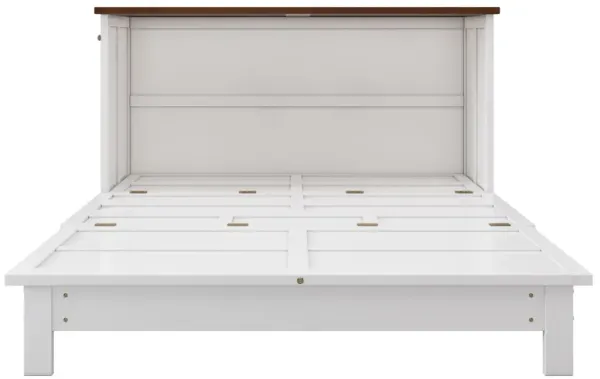 Merax Murphy Bed Cabinet with Charging Station