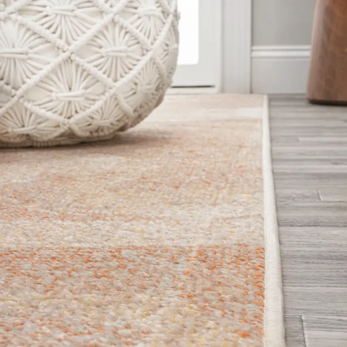 Petalo Abstract Two Tone Modern Area Rug