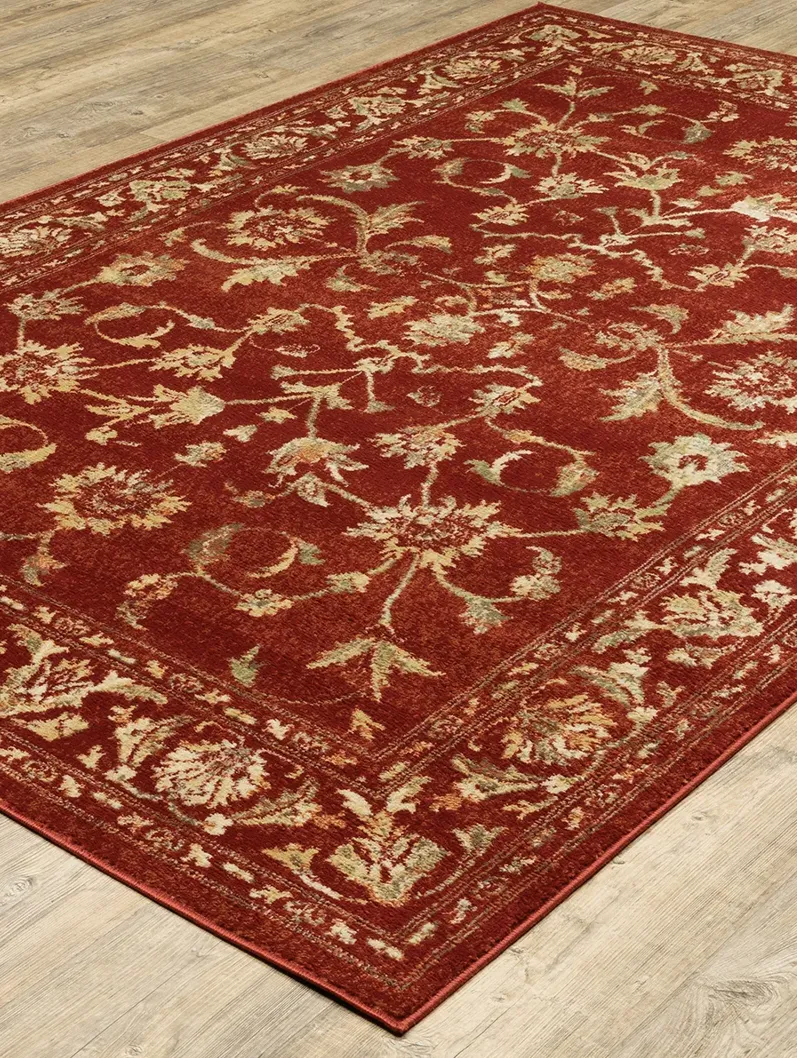 Juliette 5'3" x 7'3" Red Rug