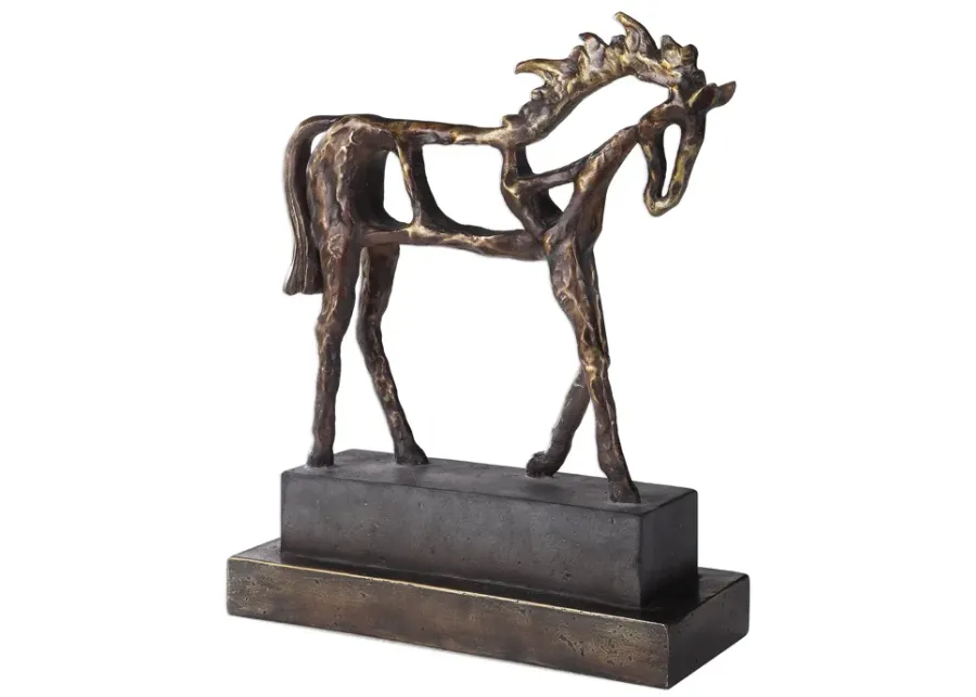 Uttermost Titan Horse Sculpture