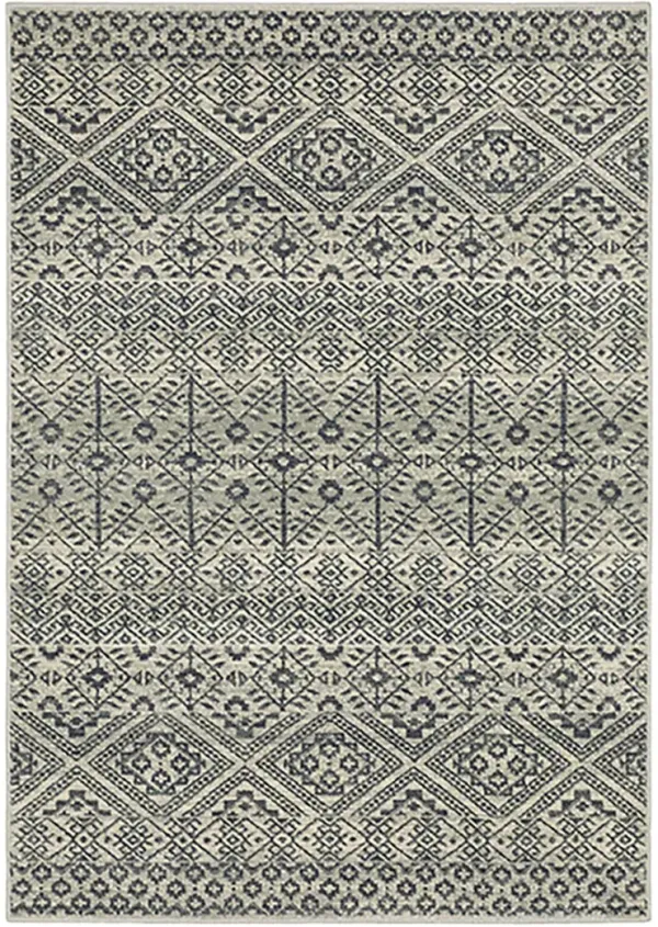 Branson BR02 7'10" x 10' Blue Rug