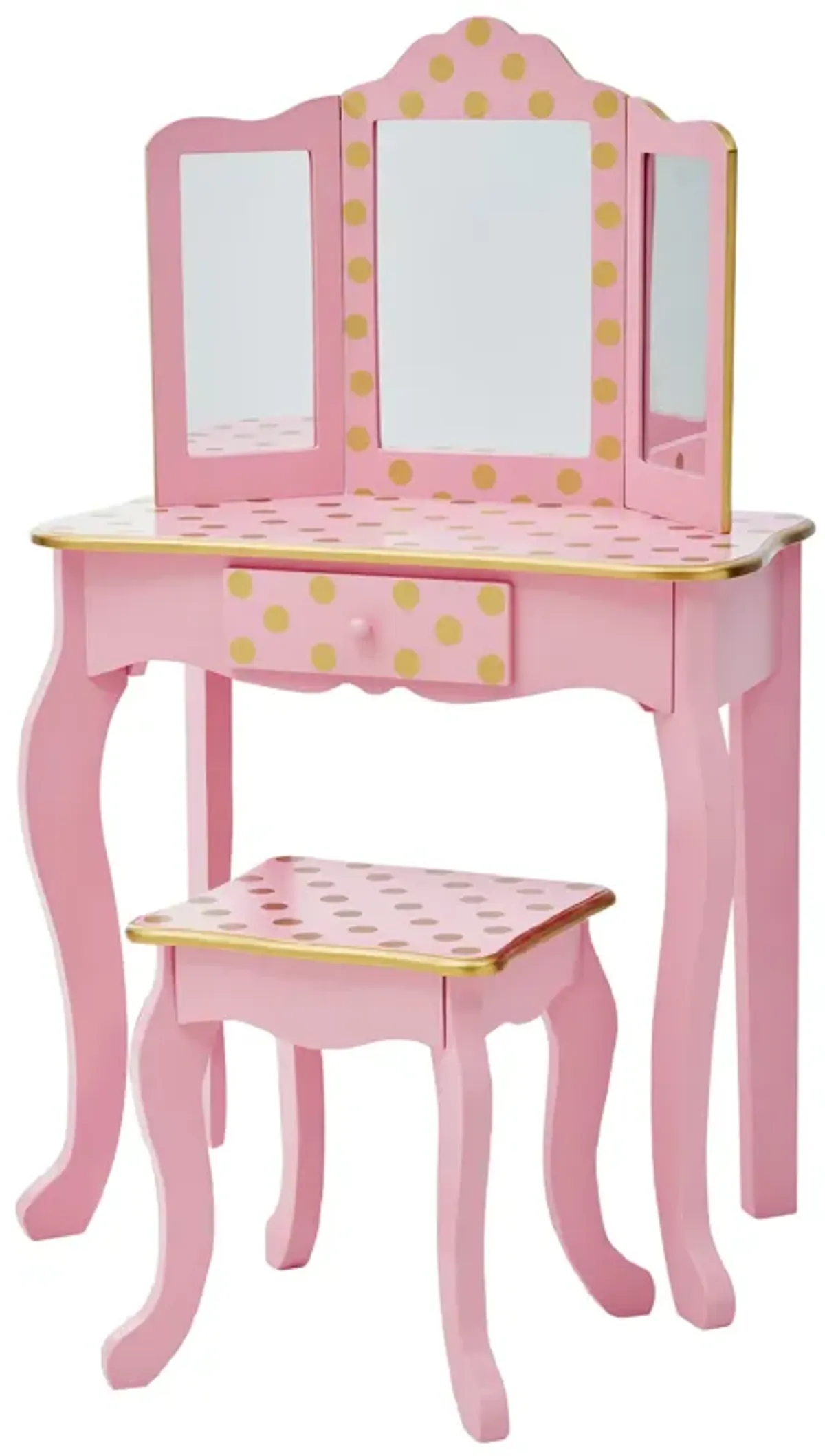 Fantasy Fields - Fashion Polka Dot Prints Gisele Play Vanity Set
