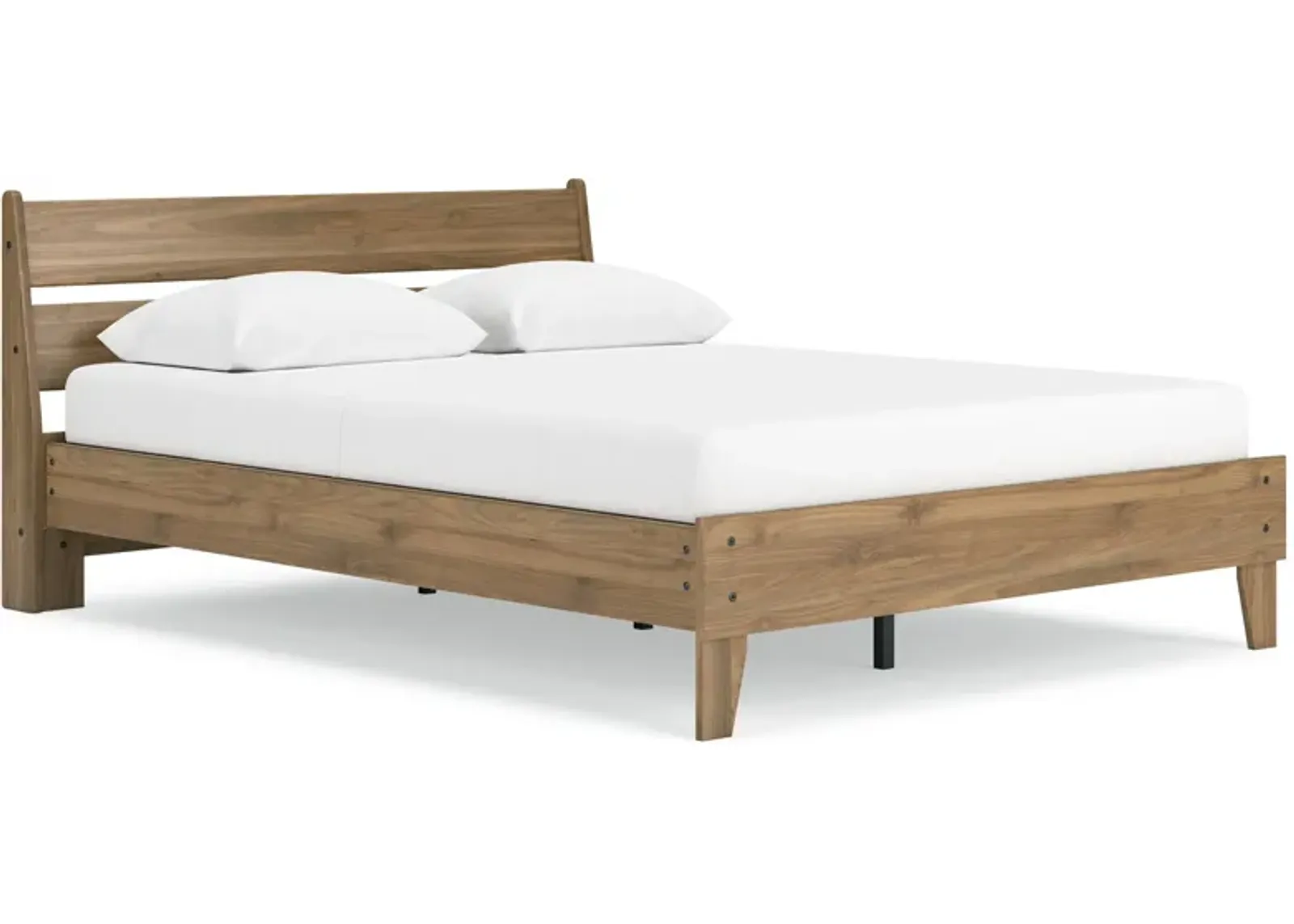 Queen Platform Panel Bed