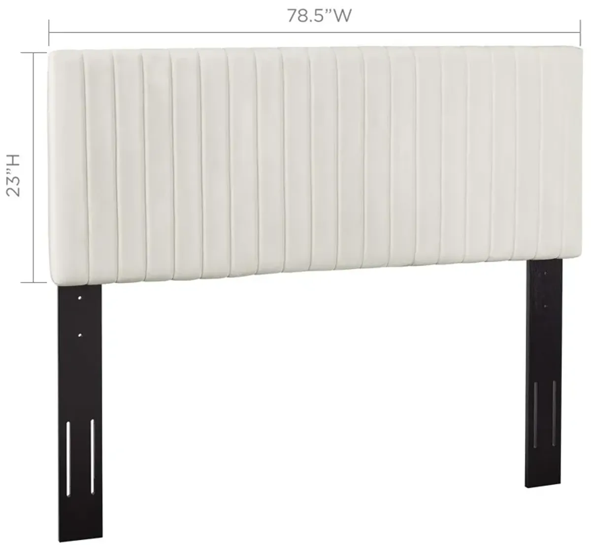 Modway - Keira King/California King Performance Velvet Headboard