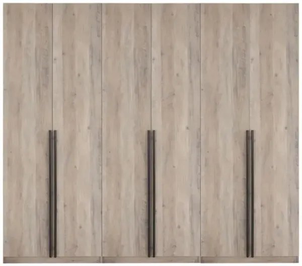 Lee Wardrobe 3.0 in Gray (Set of 3)