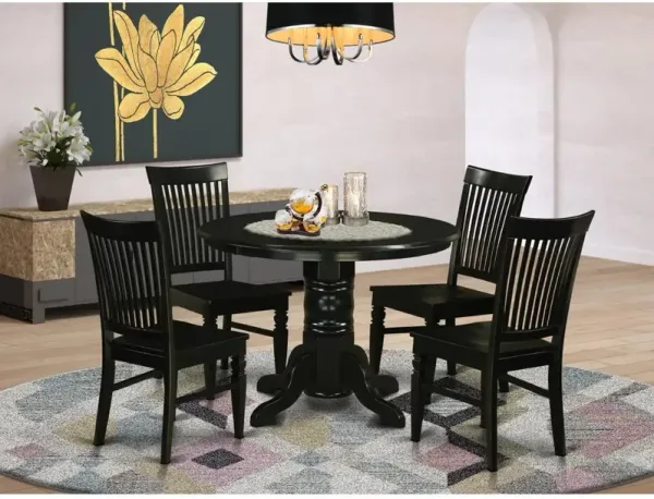 5 Pc small Kitchen Table set - Kitchen Table and 4 dinette Chairs