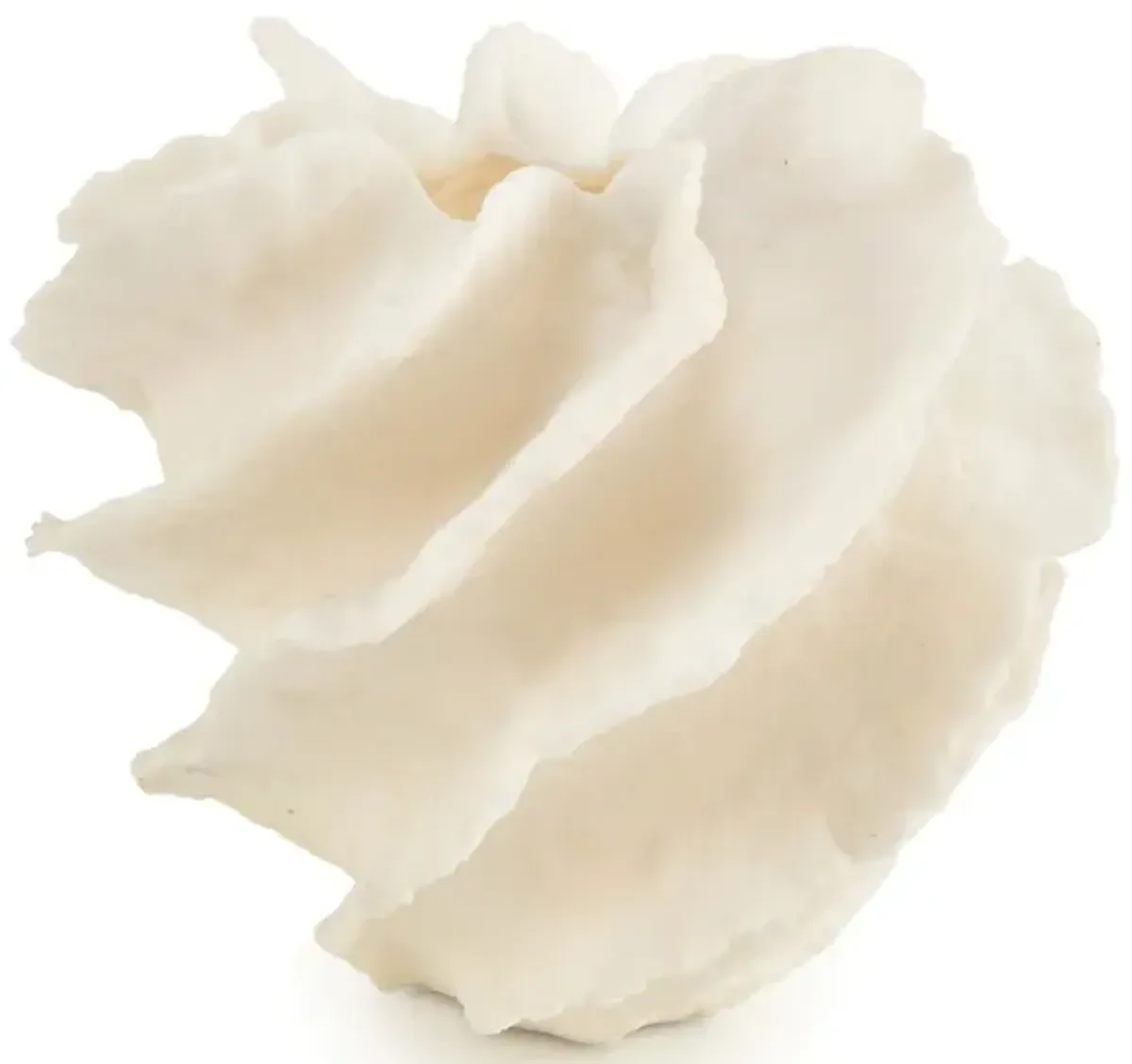 Diagonal Ruffle Vase