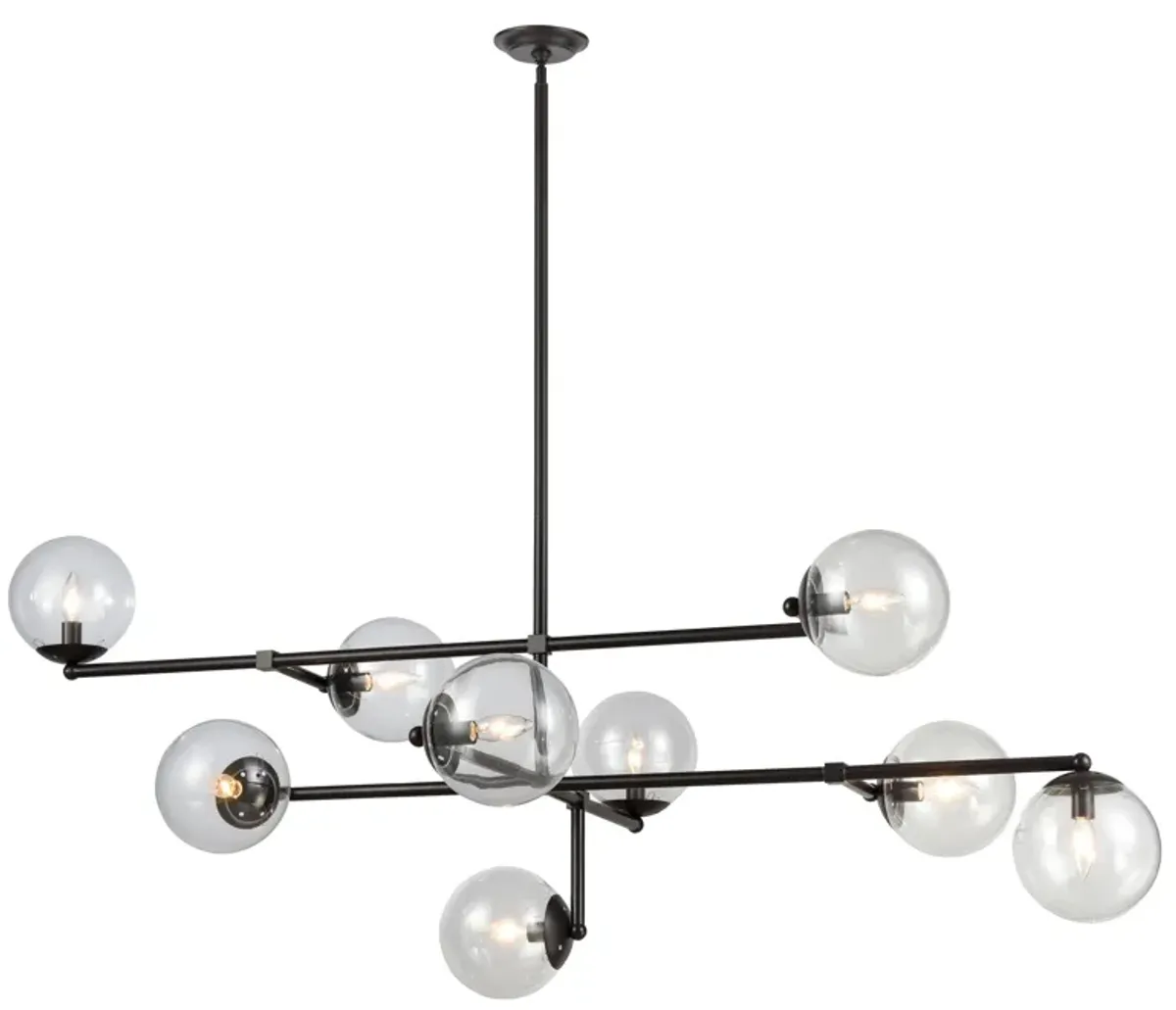 Communique 64'' Wide 9-Light Linear Chandelier