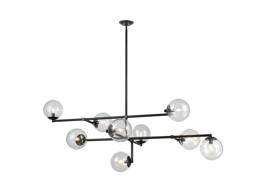 Communique 64'' Wide 9-Light Linear Chandelier