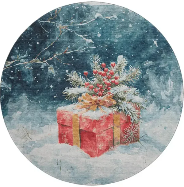 Merry & Bright MY13 8' Round Rug