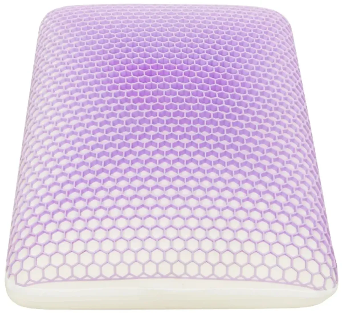 Gers Pillow, Dense Memory Foam and TPE Support, Ergonomic Shape 15x25 - Benzara