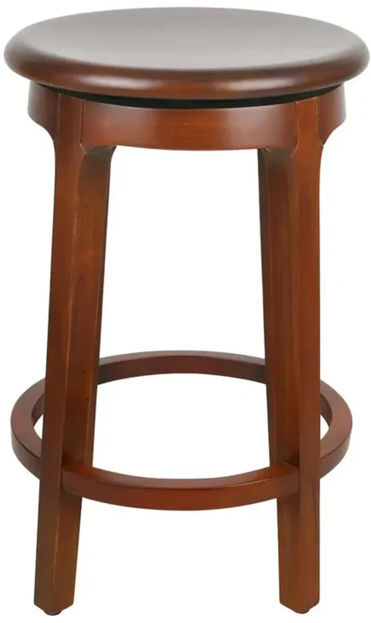 Foxy Mahogany Swivel Counter Stool