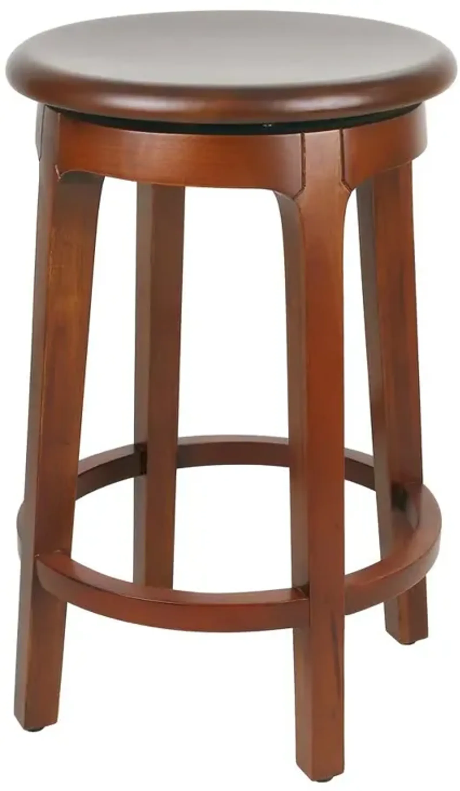 Foxy Mahogany Swivel Counter Stool