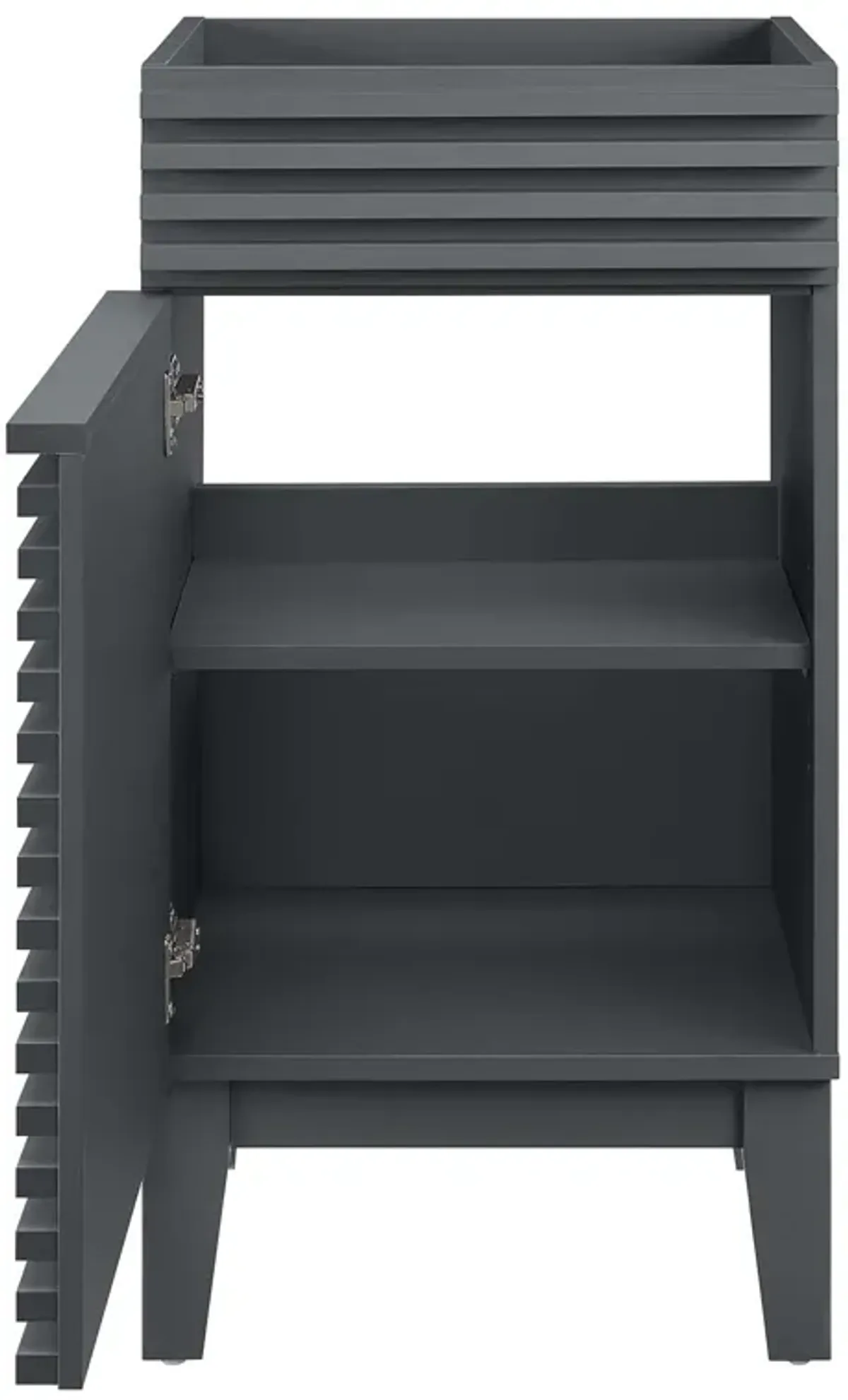 Render 18" Bathroom Vanity Cabinet (Sink Basin Not Included)