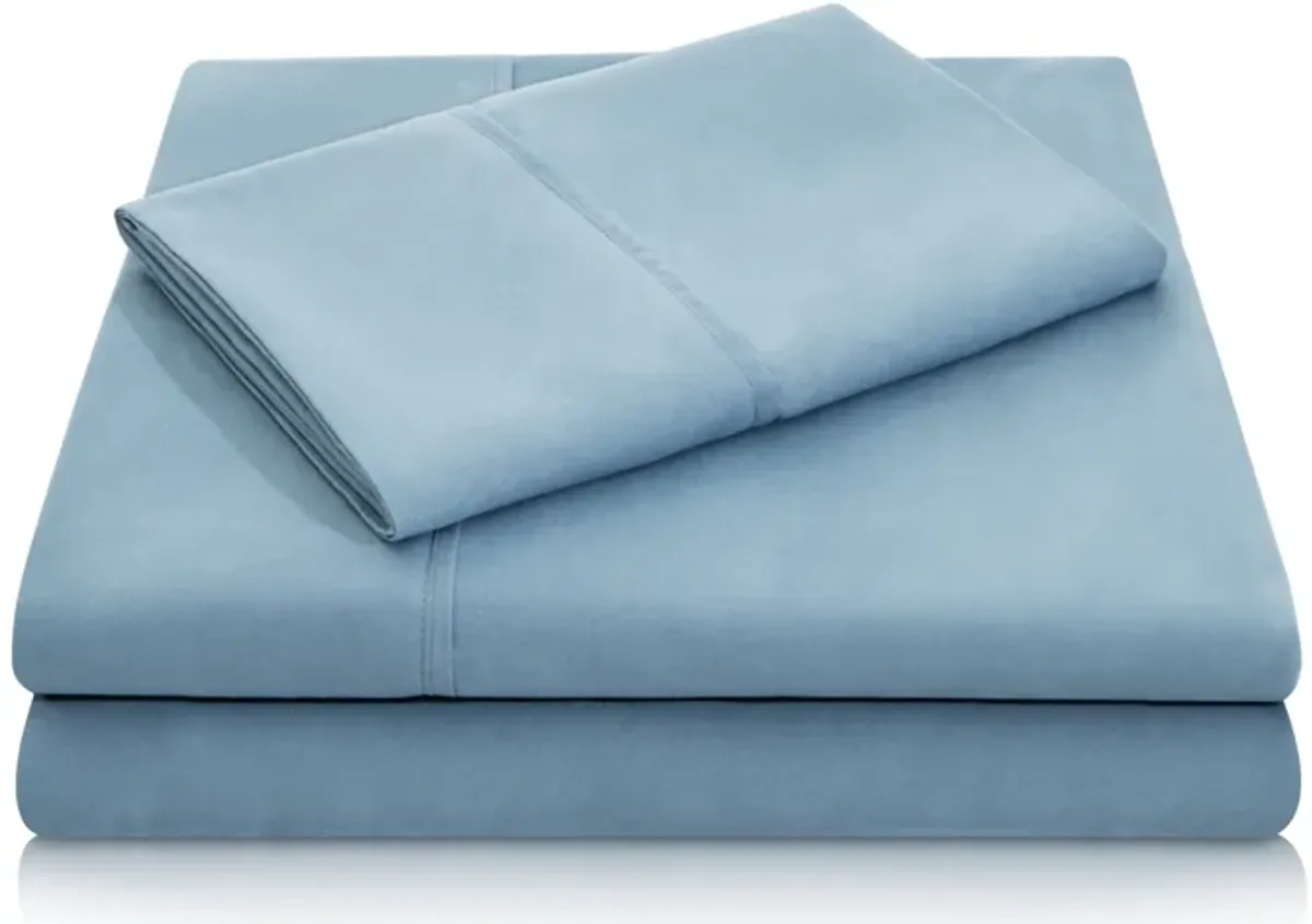 Malouf Brushed Microfiber California King Sheet Set in Pacific