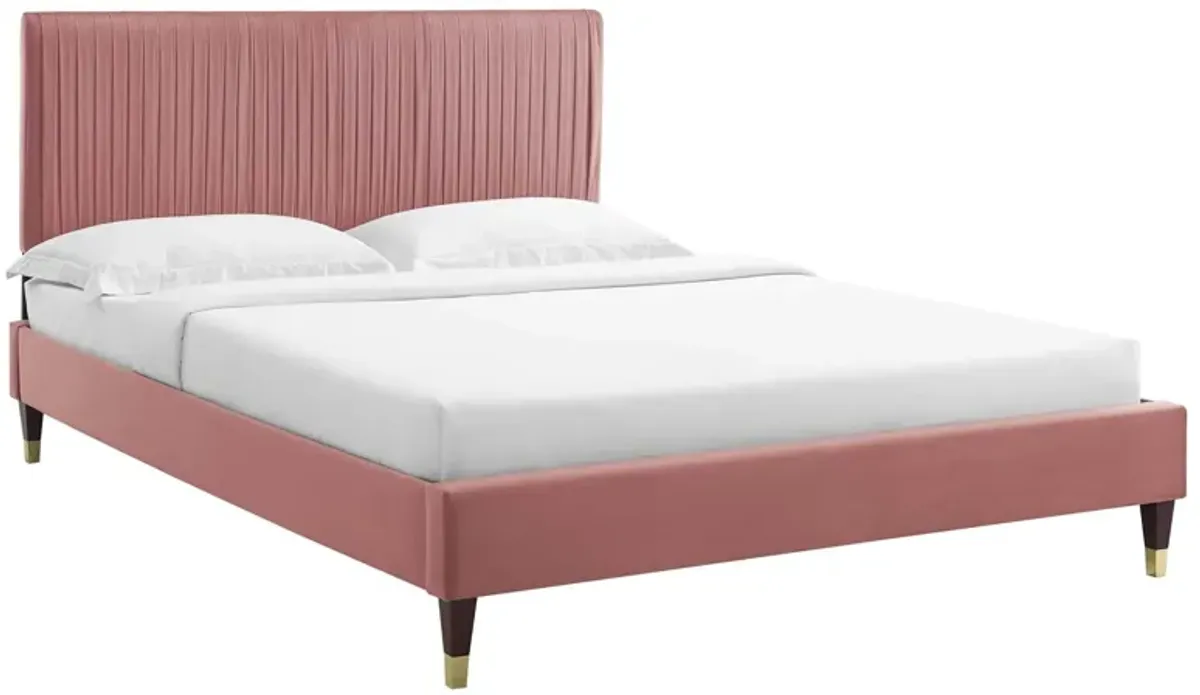 Modway - Peyton Performance Velvet Full Platform Bed