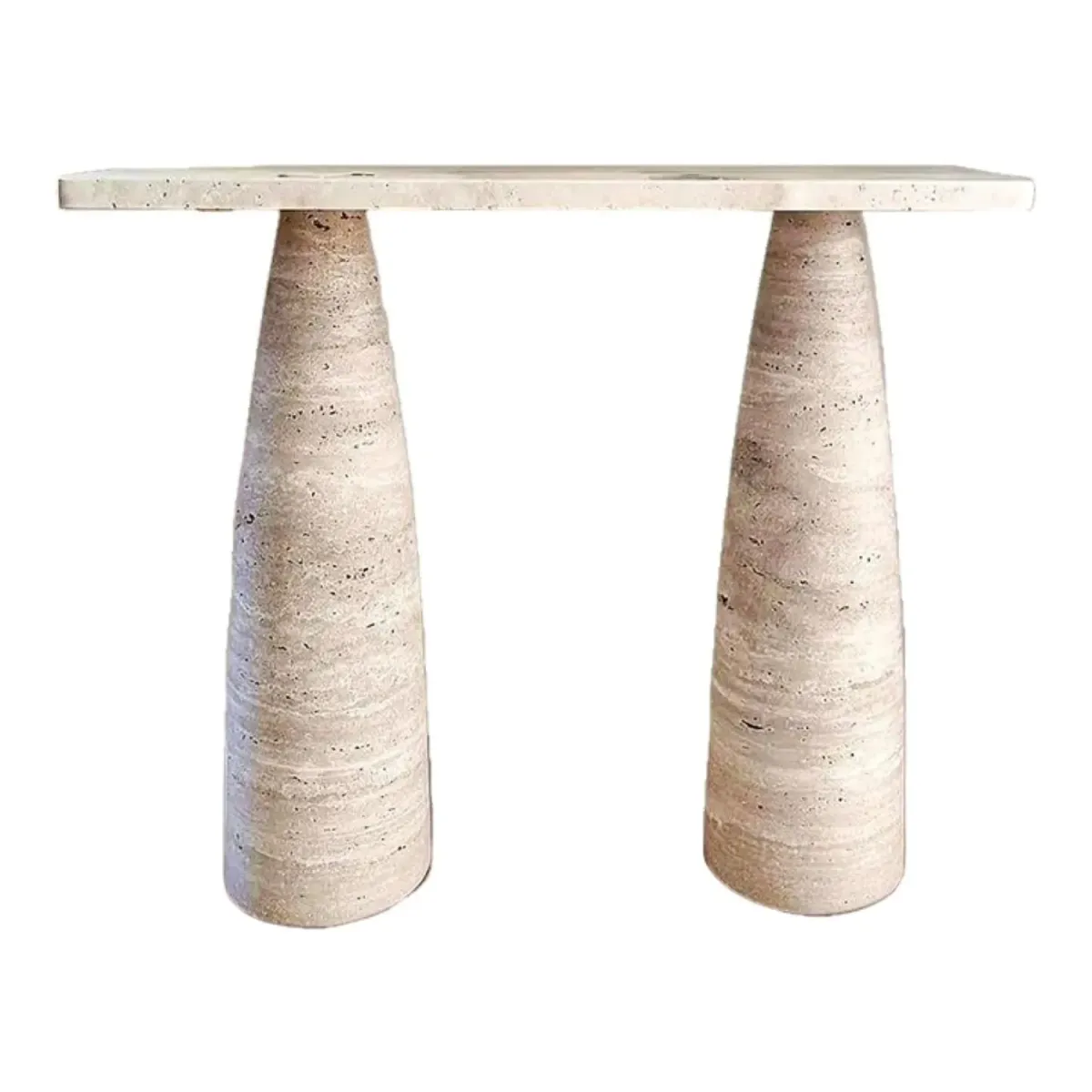 Gamme Travertine Console Table 60"