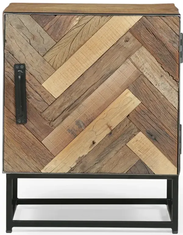 Streamdale Nightstand: Handcrafted Charm With Ample Storage