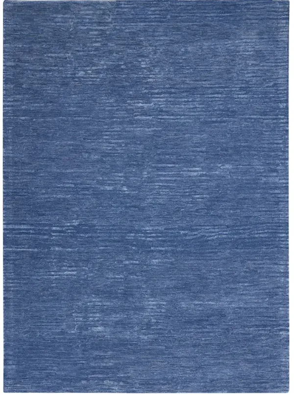 CK010 Linear LNR01 Blue 5'3" x 7'3" Rug