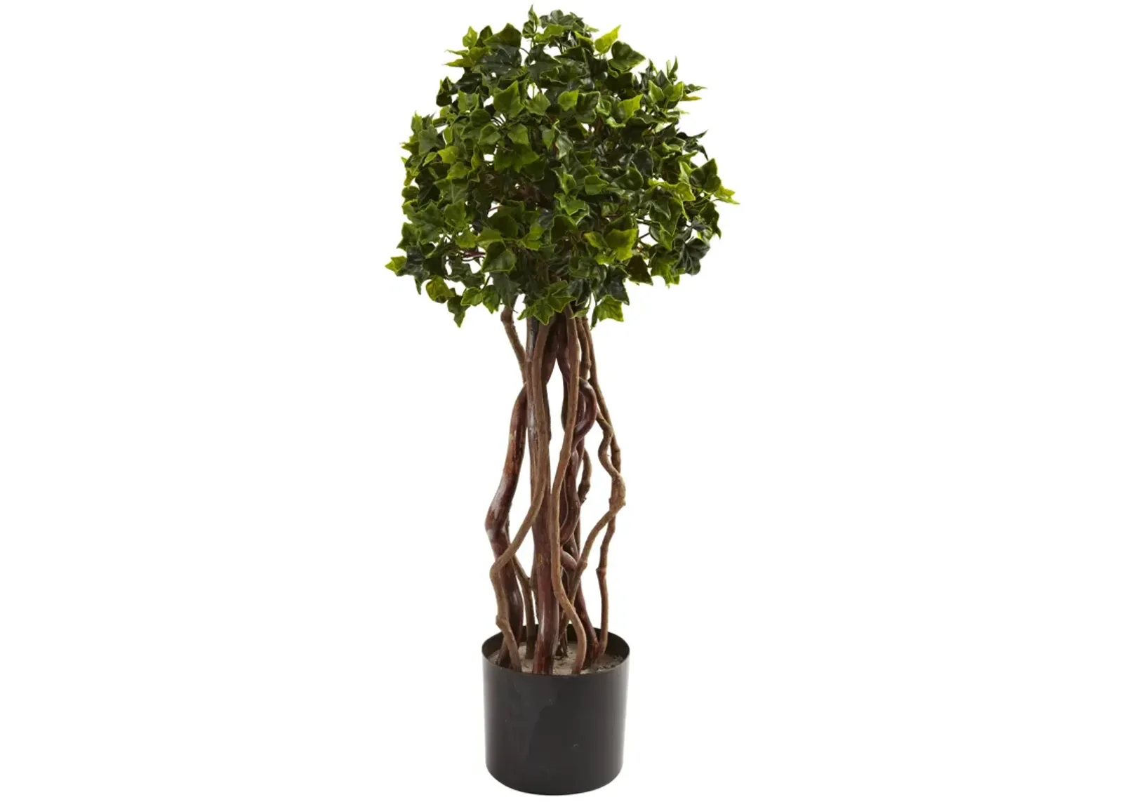 HomPlanti 2.5 Feet English Ivy Topiary UV Resistant (Indoor/Outdoor)