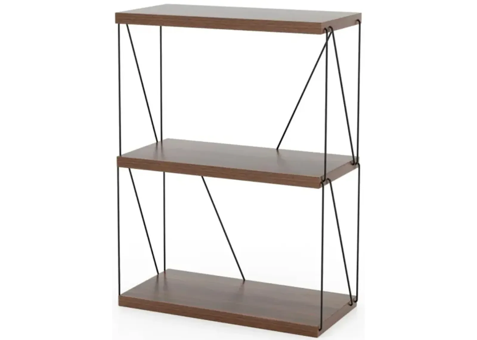 Hivvago 2/3/4/5-Tier Multipurpose Display Rack with Metal Frame