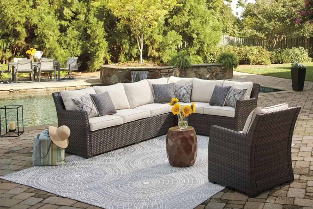 Easy Isle 2-Piece Sectional and Lounge Chair