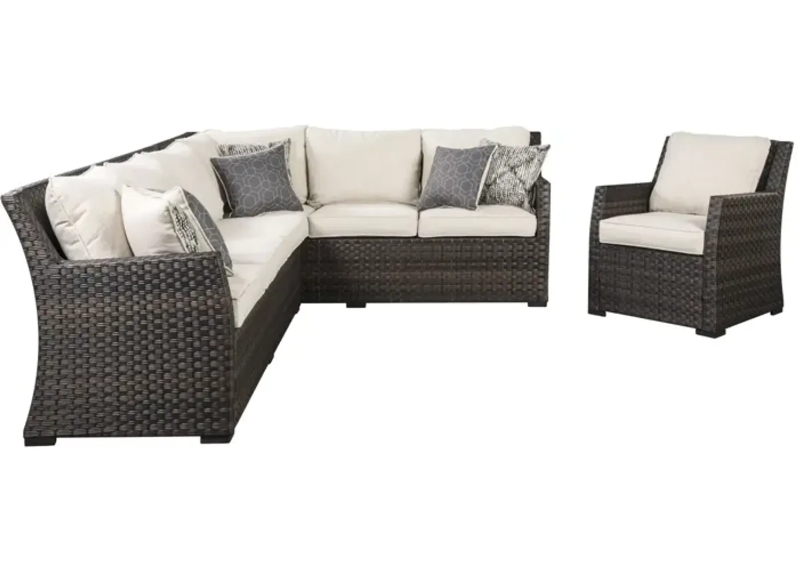 Easy Isle 2-Piece Sectional and Lounge Chair