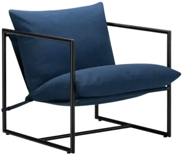 Upholstered Accent Chair with Metal Frame – Minimalist Design for Elegant, Modern Spaces