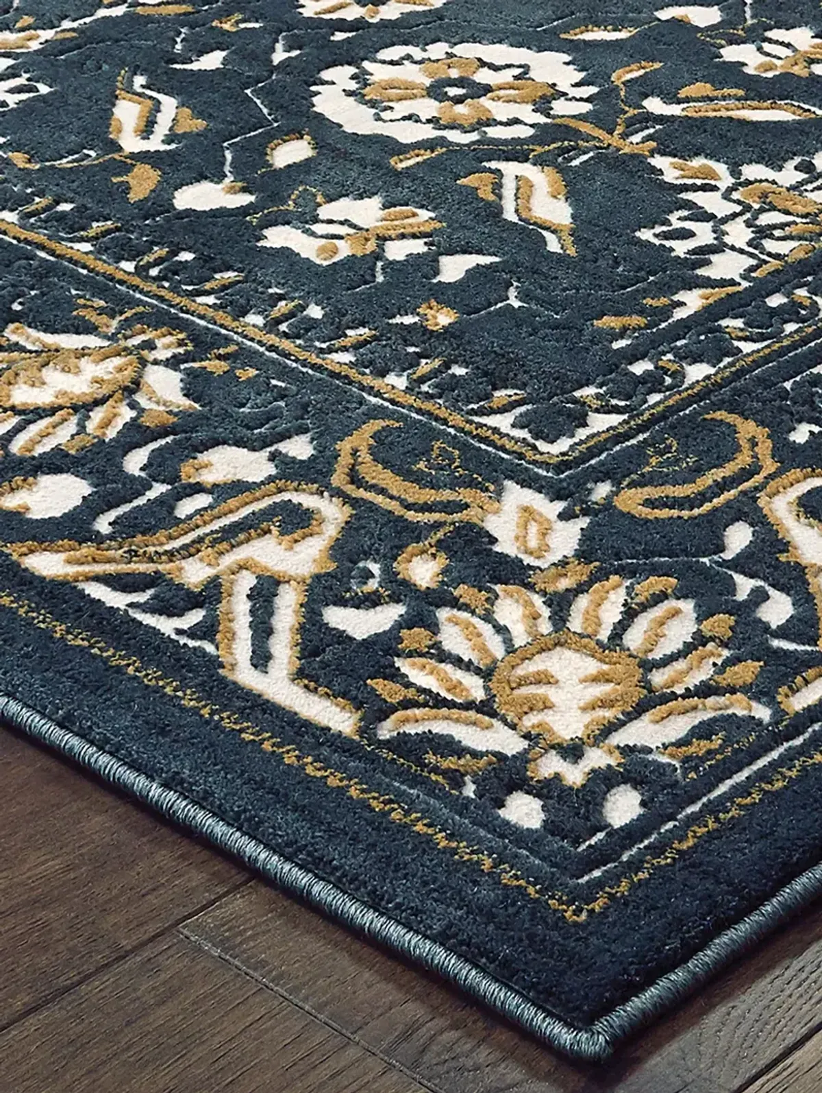 Bowen 3'10" x 5'5" Navy Rug