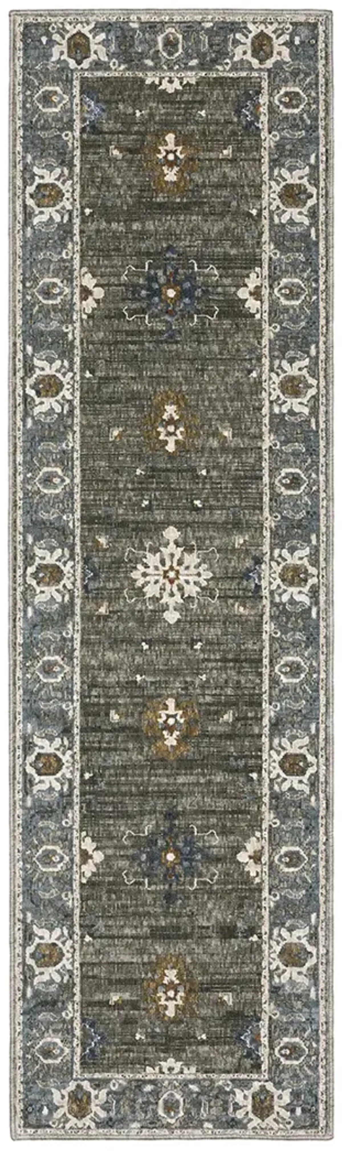 Ellington 2'3" x 7'6" Grey Rug