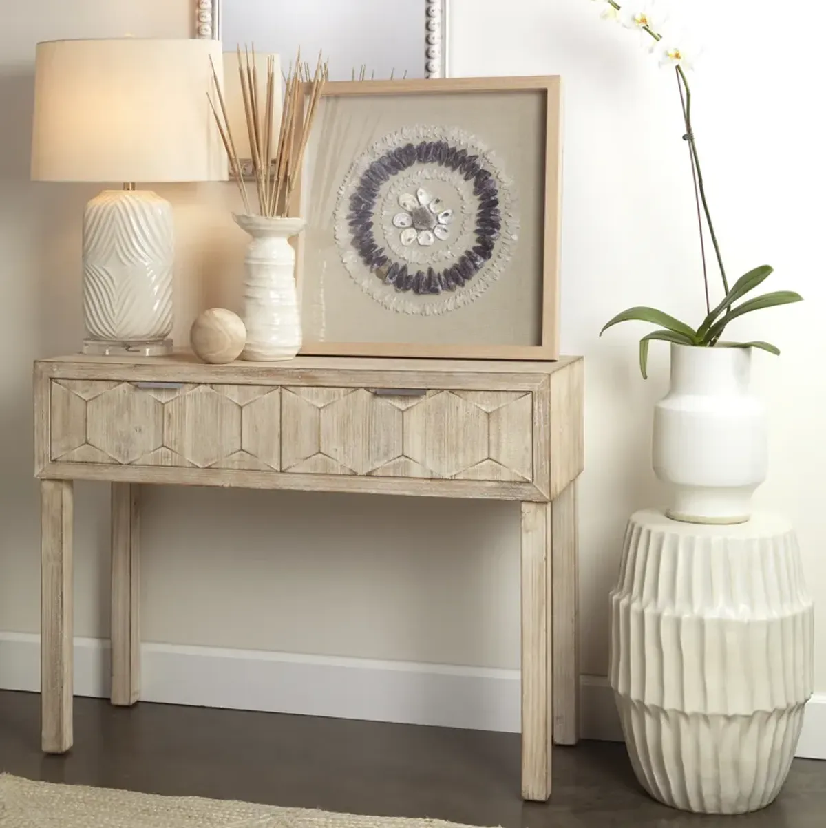 Juniper Two Drawer Console