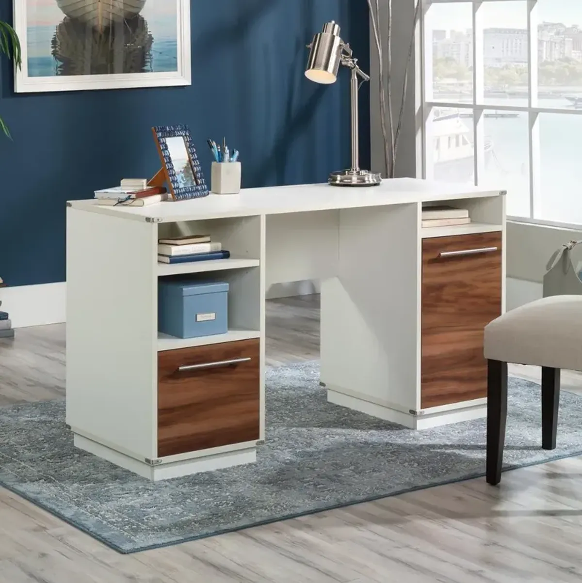 Sauder Vista Key Executive Desk Poba