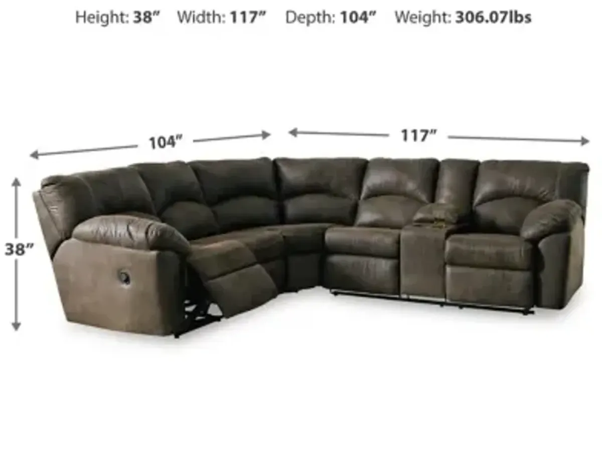Tambo 2-Piece Reclining Sectional