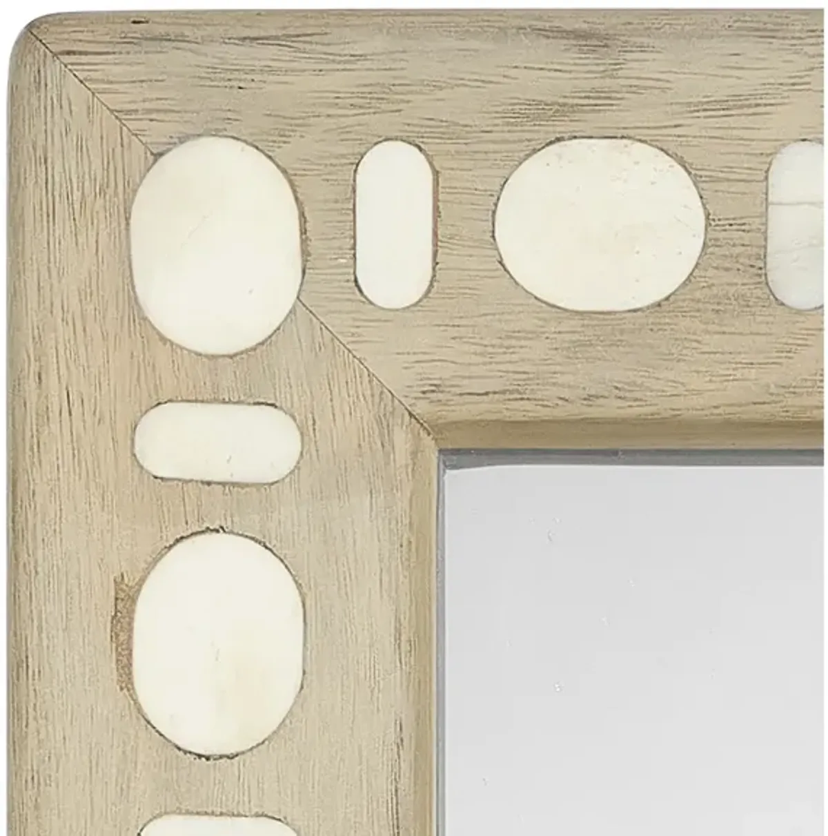 Sama Wood & Bone Inlay Mirror