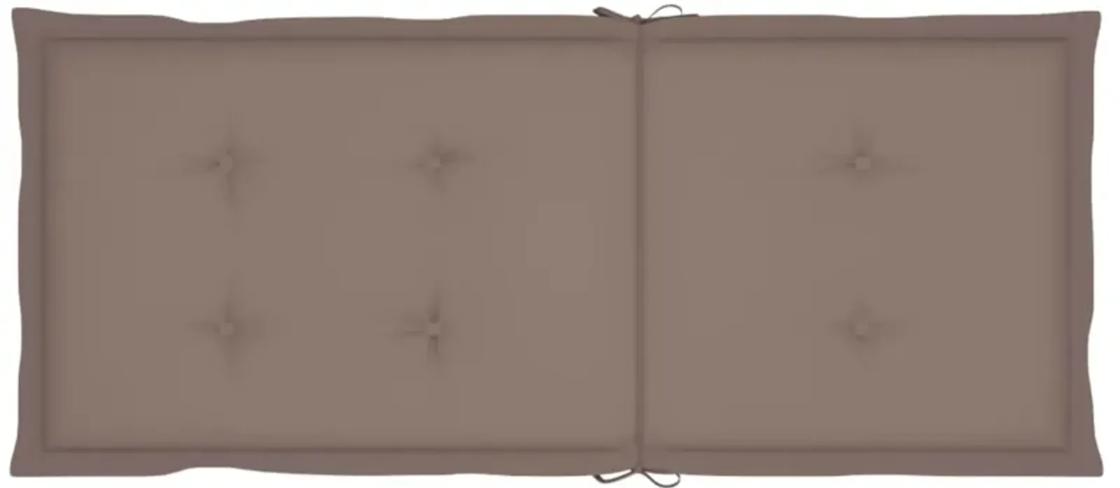 vidaXL Garden Chair Cushions 6 pcs Taupe 47.2"x19.7"x1.6"