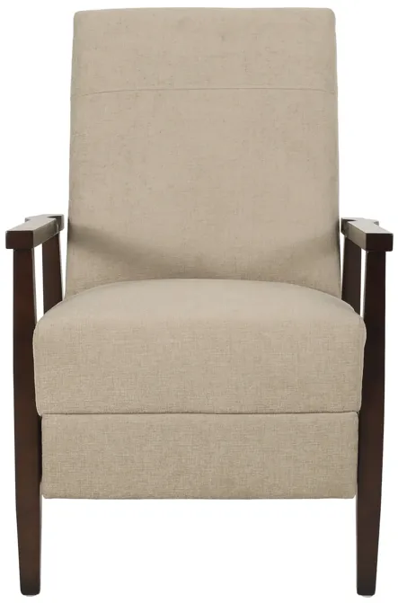 Merax Hand Manual Wood Frame Club Recliner