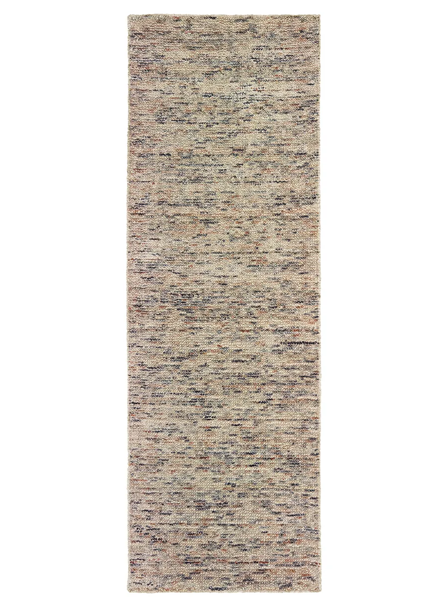 Lucent 2'6" x 8' Ivory Rug