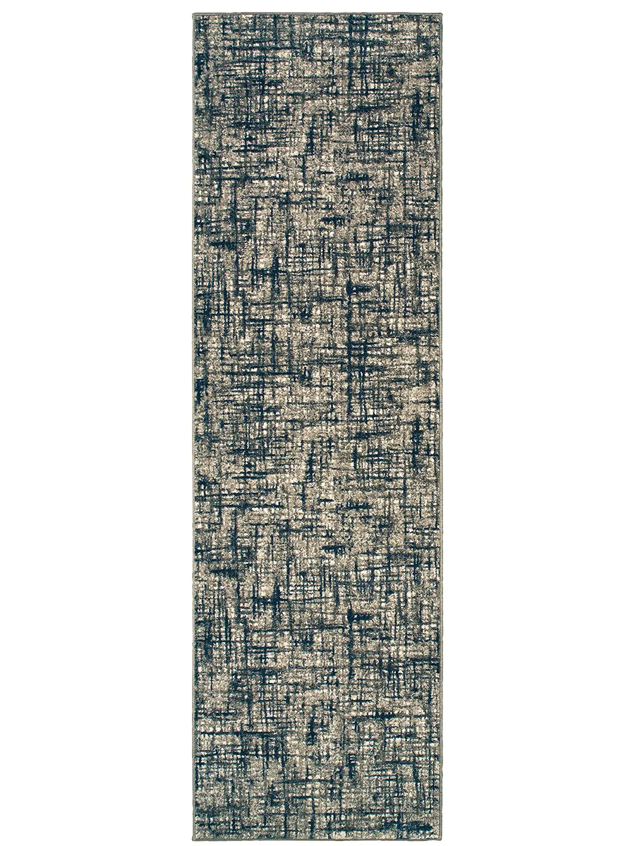 Richmond 2'3" x 7'6" Grey Rug