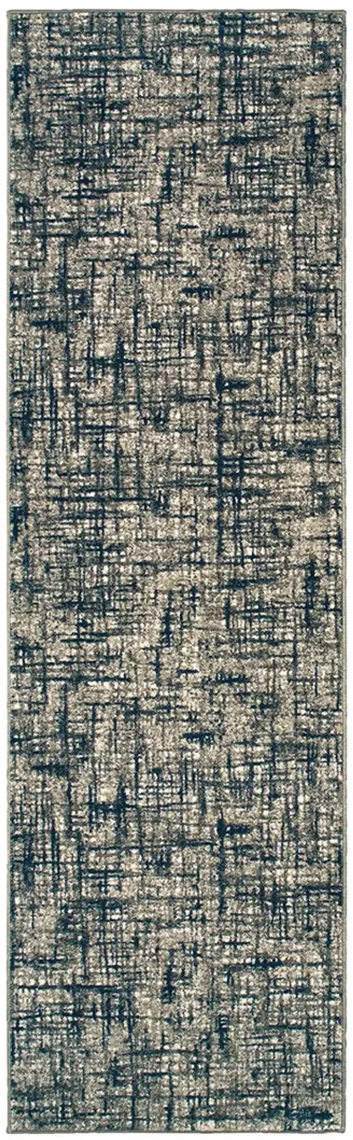 Richmond 2'3" x 7'6" Grey Rug