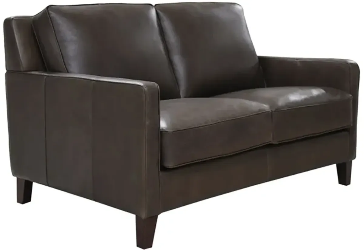 Ashby Top Grain Leather Loveseat