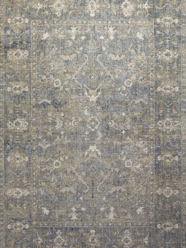 Rosemarie Sand/Lagoon 11'6" x 15'6" Area Rug