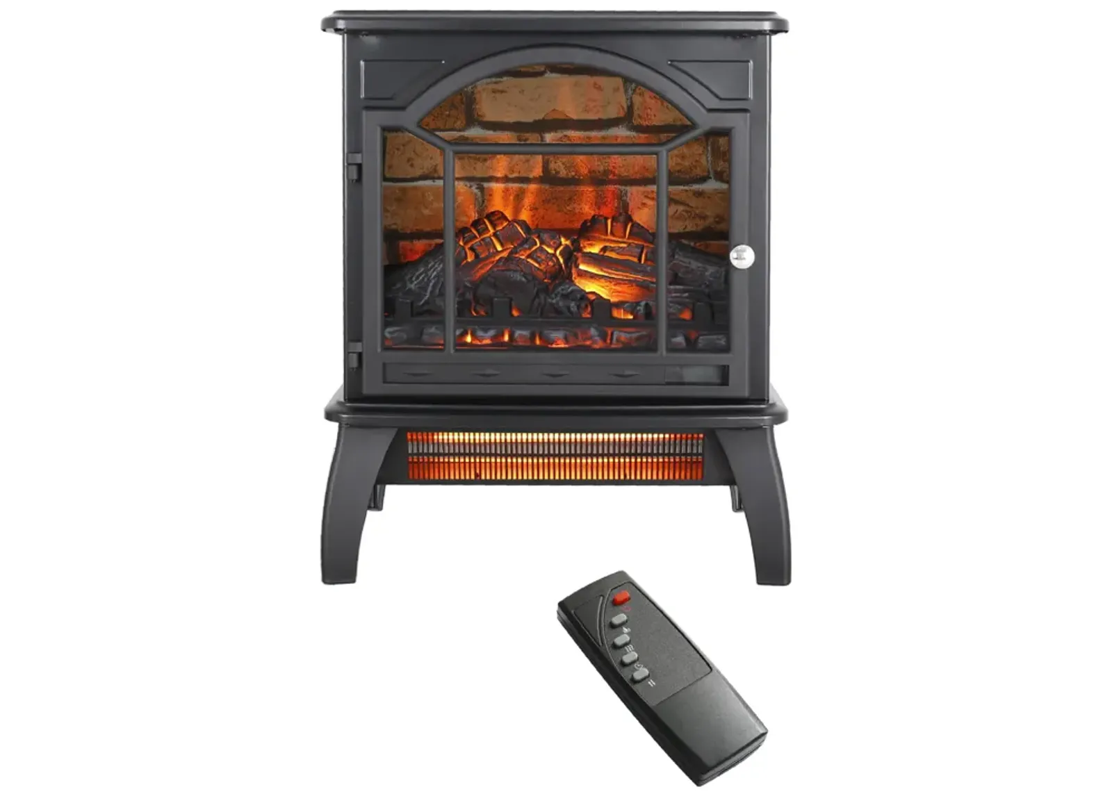 18 Inch 3D Infrared Electric Stove With Remote Control