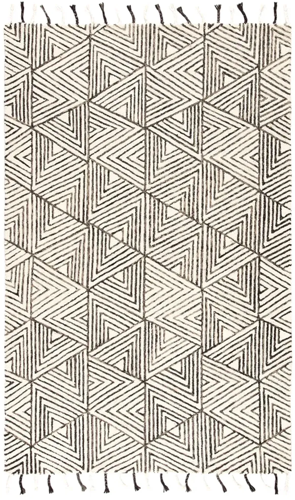 Vera By Nikki Chu Montblanc White 2' x 3' Rug