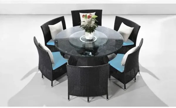 Nightingdale Blue Outdoor Dining Set
