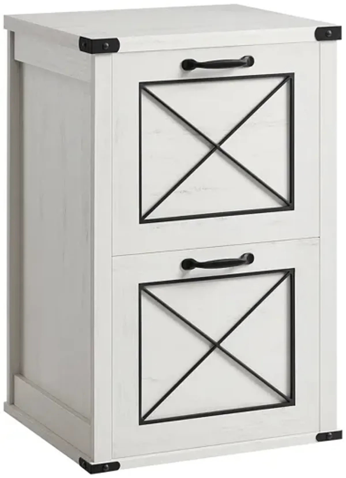 2-Drawer File Cabinet Space-Saving Storage for Home or Office Organization