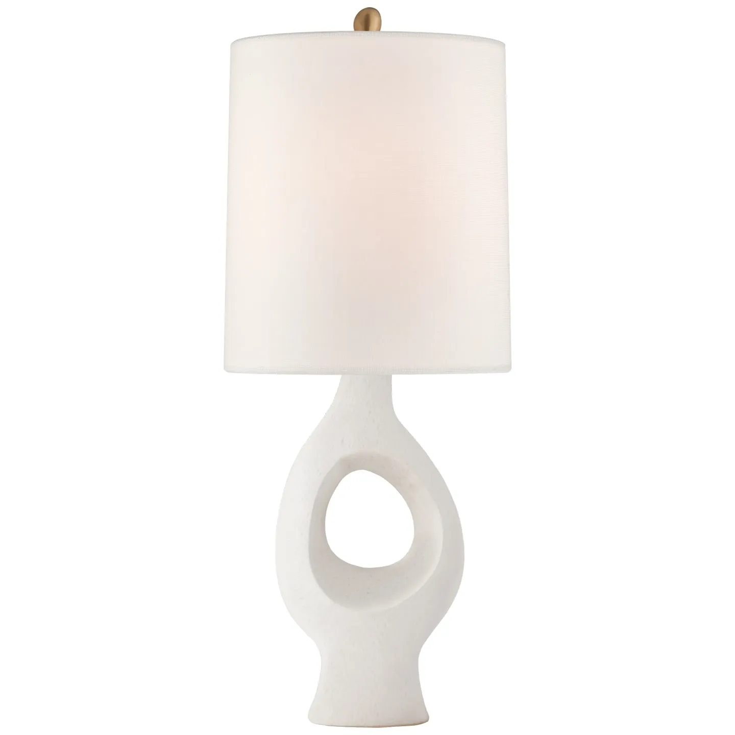 Capra Medium Table Lamp in White